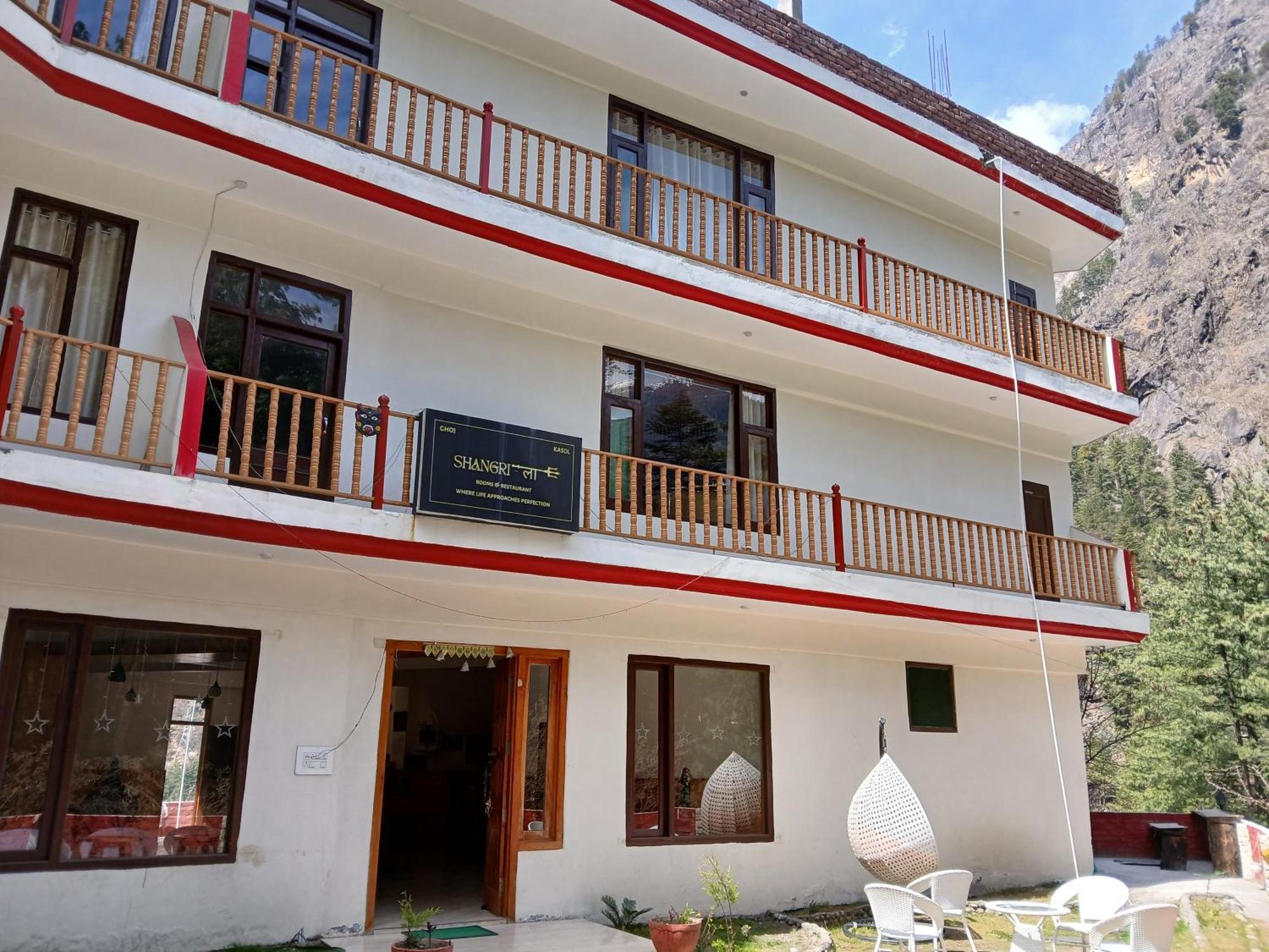 Shangri-La Rooms & Restaurant Kasol Exterior photo